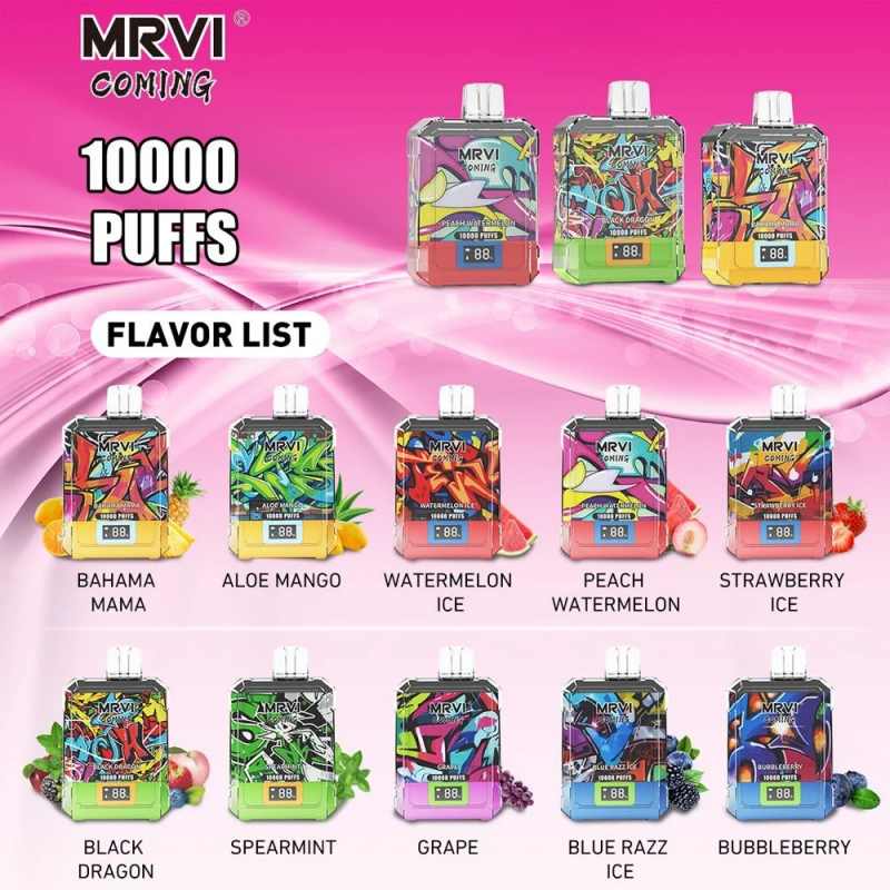 Mrvi Coming 10000 Puffs Vape