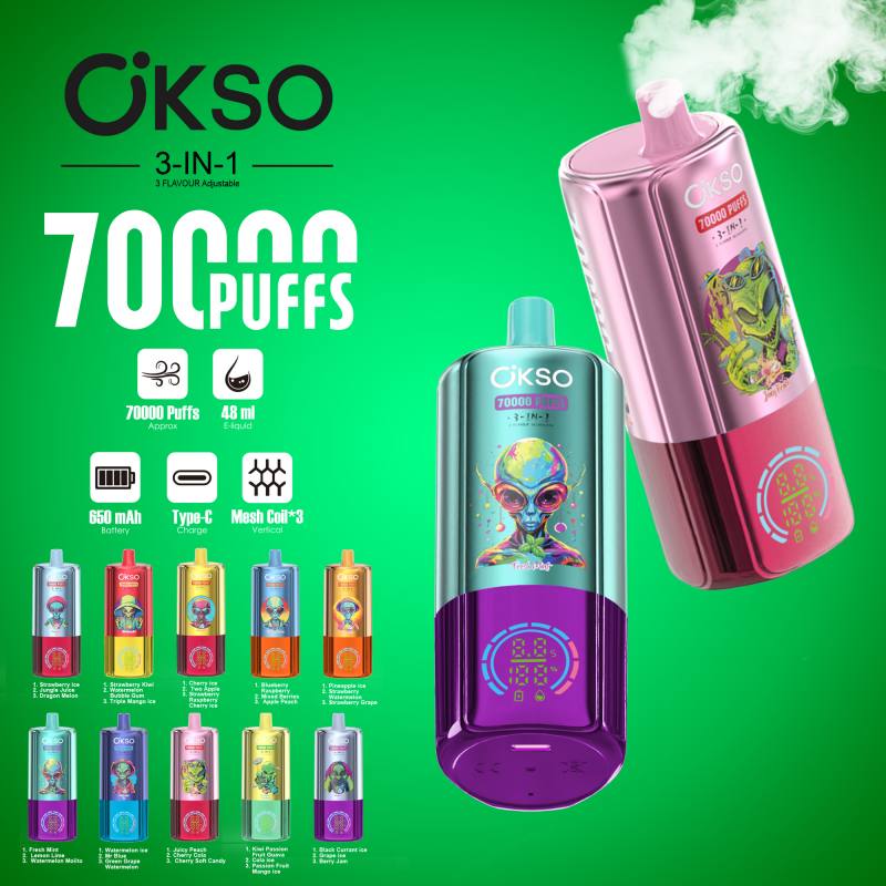 Okso 3in1 70K Puffs Vape