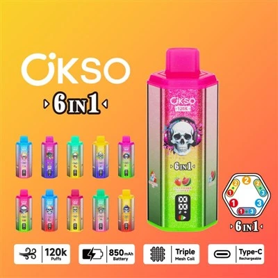 Okso 6in1 120K Puffs