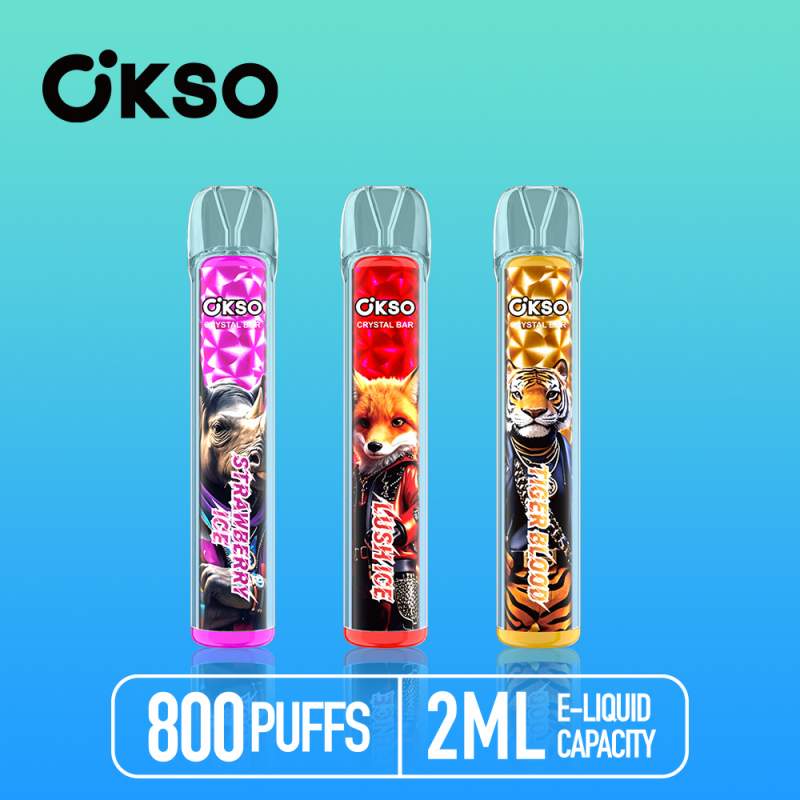 Okso Crystal Bar 800 Puffs Vape