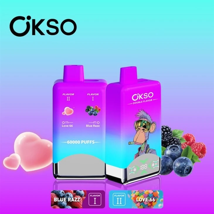Okso Double Flavor 60000 2 IN 1
