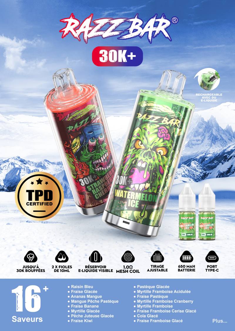 Razz Bar 30K Puffs Vape