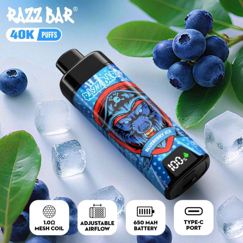 Razz Bar 40000 Single Flavor