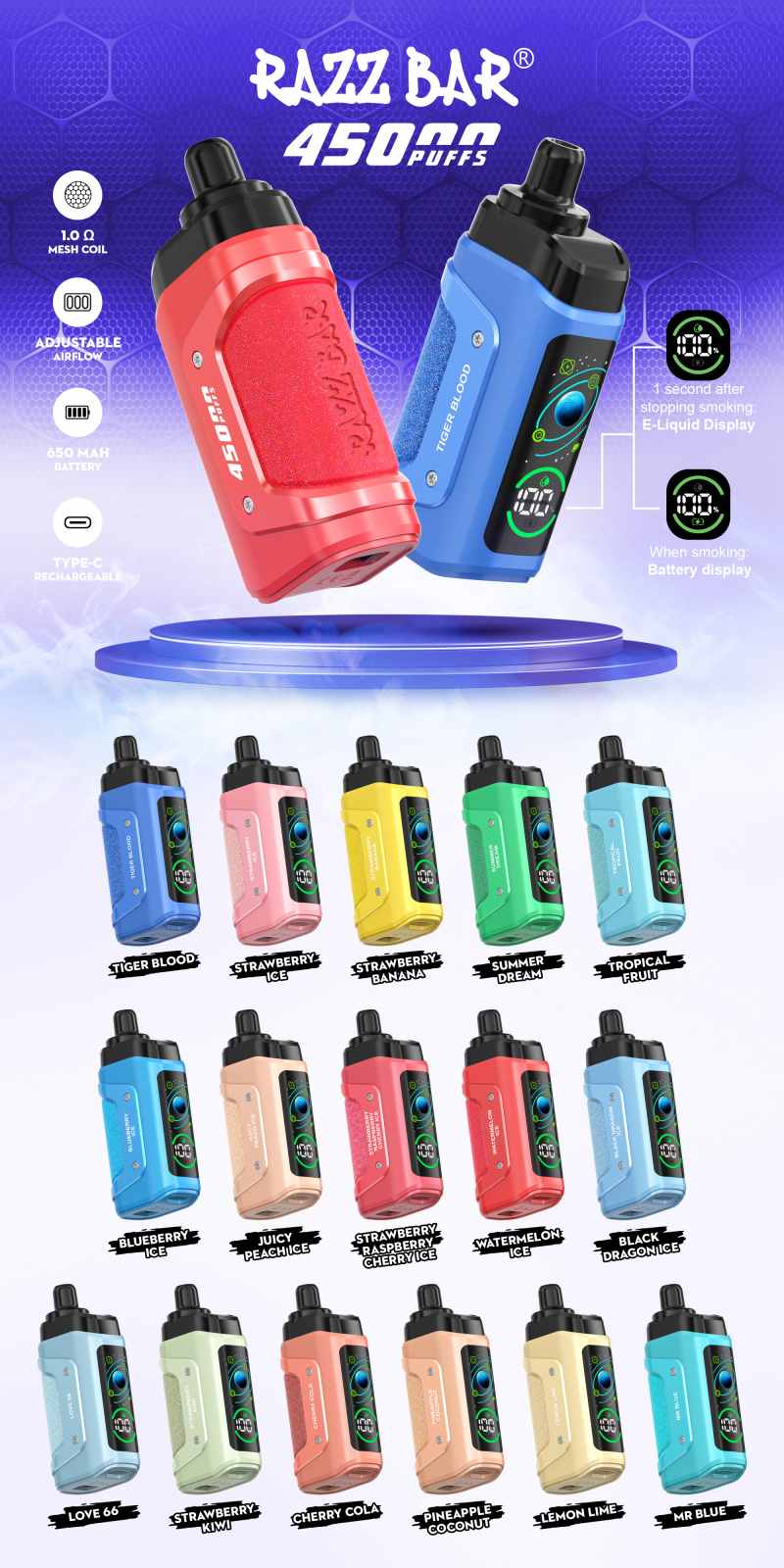 Razz Bar 45000 Puffs