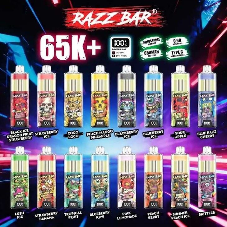Razz Bar 65000 Puffs Vape
