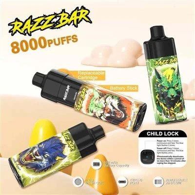 Razz Bar 8000 Puffs Disposable Vape