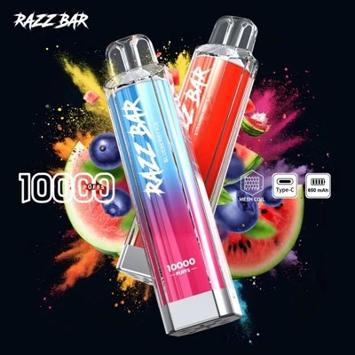 Razz Bar Crystal 10000 Puffs 0 Nic