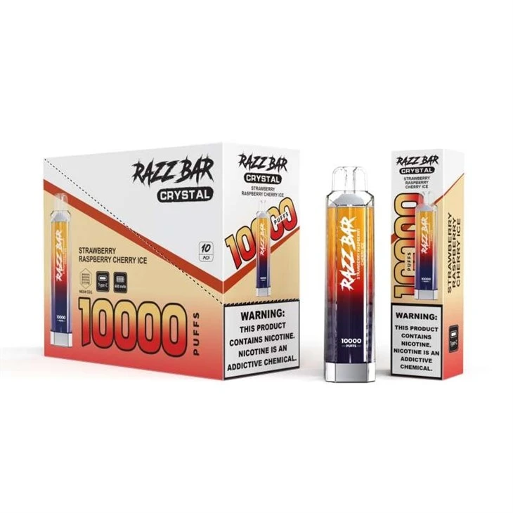 Razz Bar Crystal 10000 Puffs