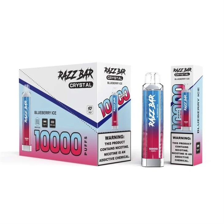 Razz Bar Crystal 10000 Puffs