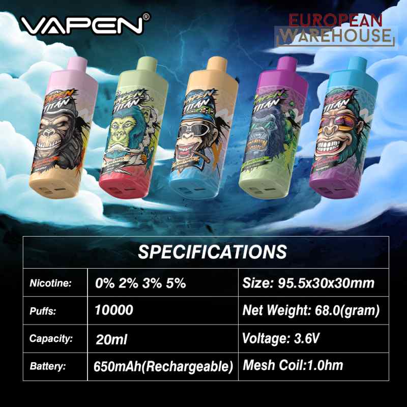 Vapen Titan 10000