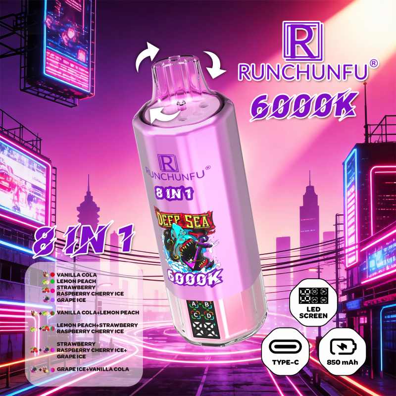 Runchunfu 6000000 Puffs