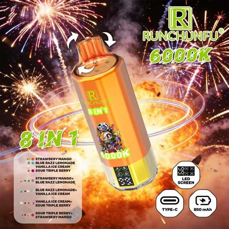 Runchunfu 6000K Puffs