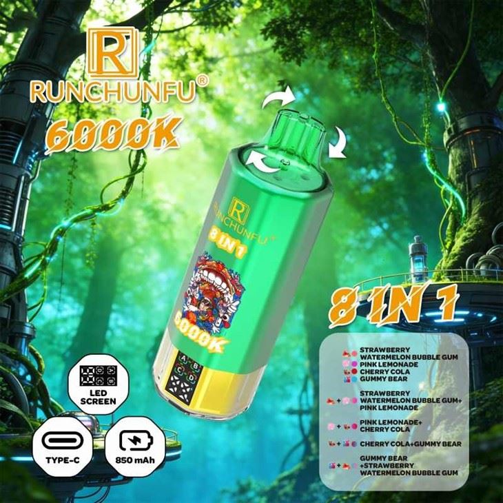 Runchunfu 6000K Puffs