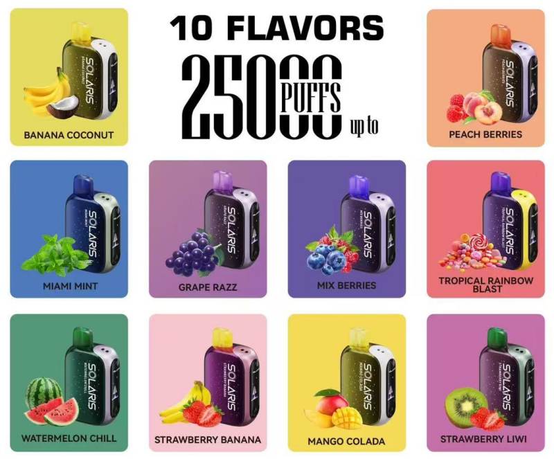 Solaris 25K Disposable Vape