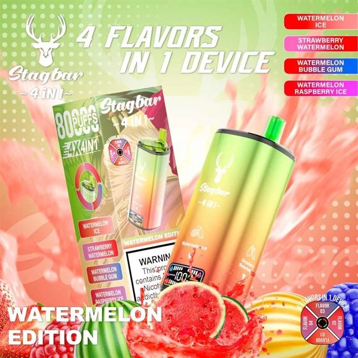 Stag Bar 80000 Puffs 4 IN 1 Flavor