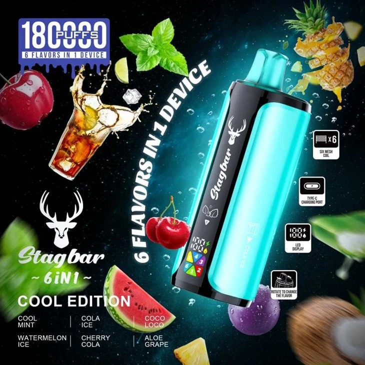 Stagbar 6in1 180K Puffs
