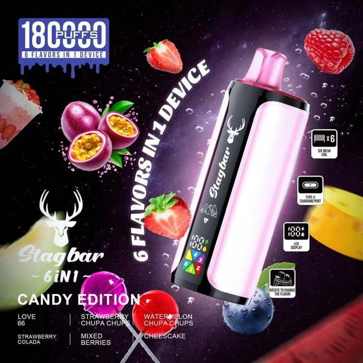 Stagbar 6in1 180K Puffs