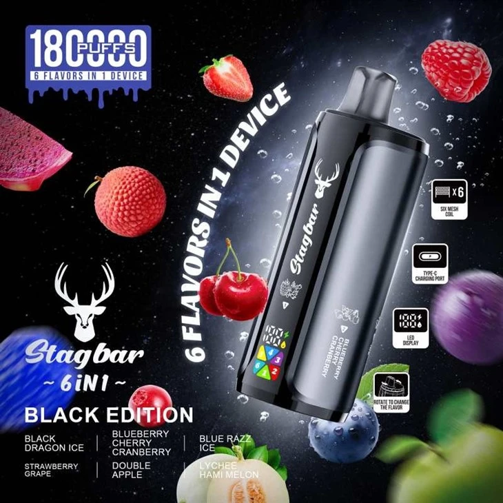 Stagbar 6in1 180K Puffs