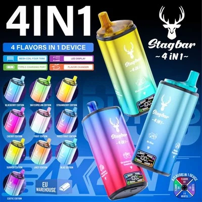 Stag Bar 80000 Puffs 4 IN 1 Flavor