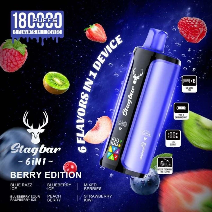 Stagbar 6in1 180K Puffs