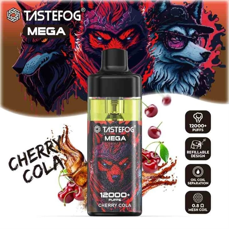 Tastefog Mega 12000 Razz Bar 12000