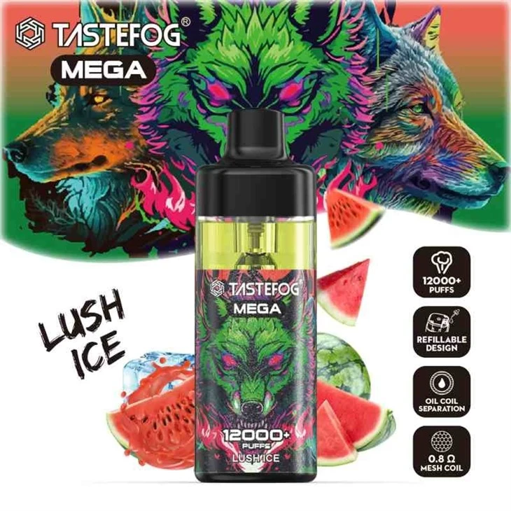 Tastefog Mega 12000 Razz Bar 12000