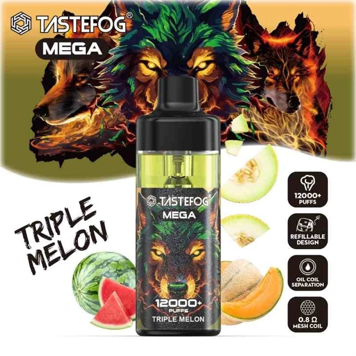 Tastefog Mega 12000 Razz Bar