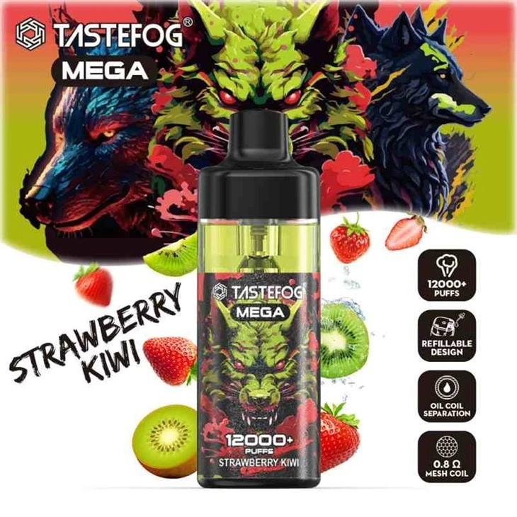 Tastefog Mega 12000 With Razz Bar