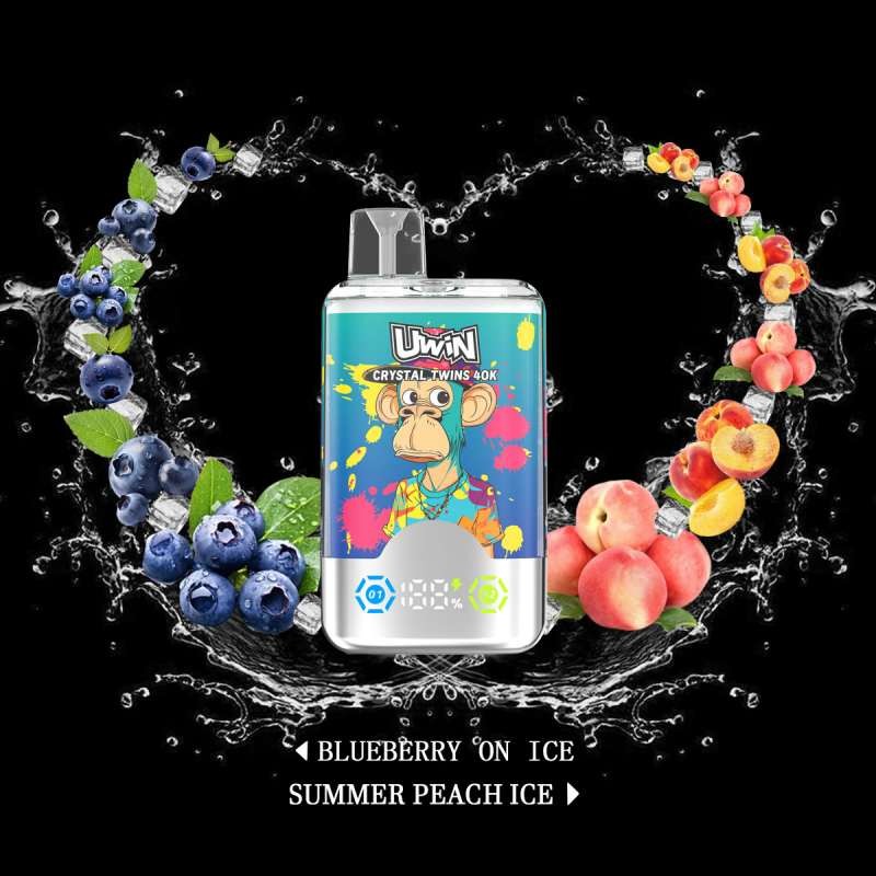 Uwin Crystal Twins 40000 Puffs Dual Flavor