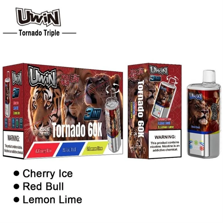 Uwin X Randm Tornado 60K Triple Flavor