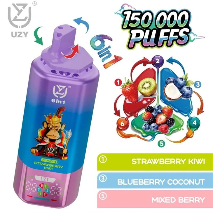Uzy 6 IN 1 150000 Puffs Vape