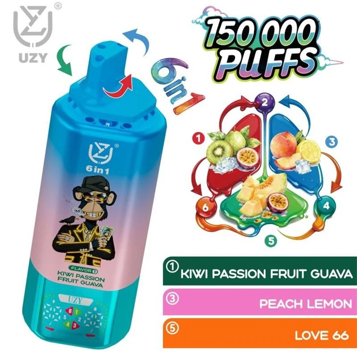 Uzy 6 IN 1 150000 Puffs Vape