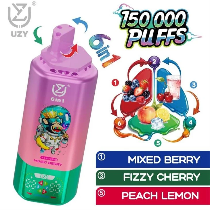 Uzy 6 IN 1 150000 Puff