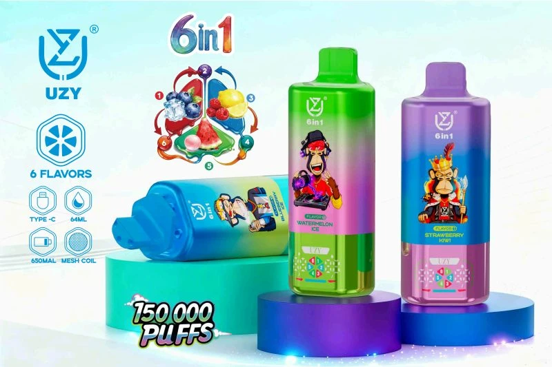 Uzy 6 IN 1 150000 Puffs Vape