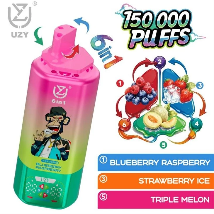 Uzy 6 IN 1 150000 Puffs Vape