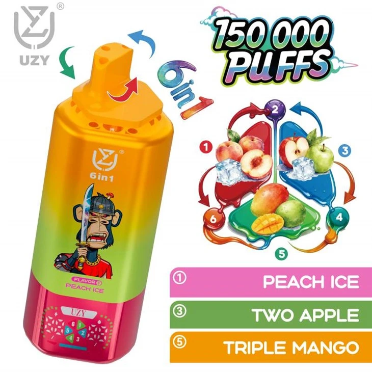 Uzy 6 IN 1 150000 Puffs