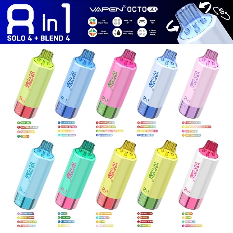 Vapen Octo 8in1 160K Puffs