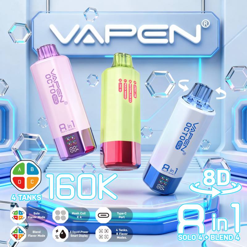 Vapen Octo 8in1 160K Puffs