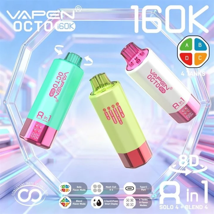 Vapen Octo 8in1 160K Puffs
