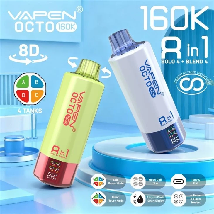 Vapen Octo 8in1 160K Puffs