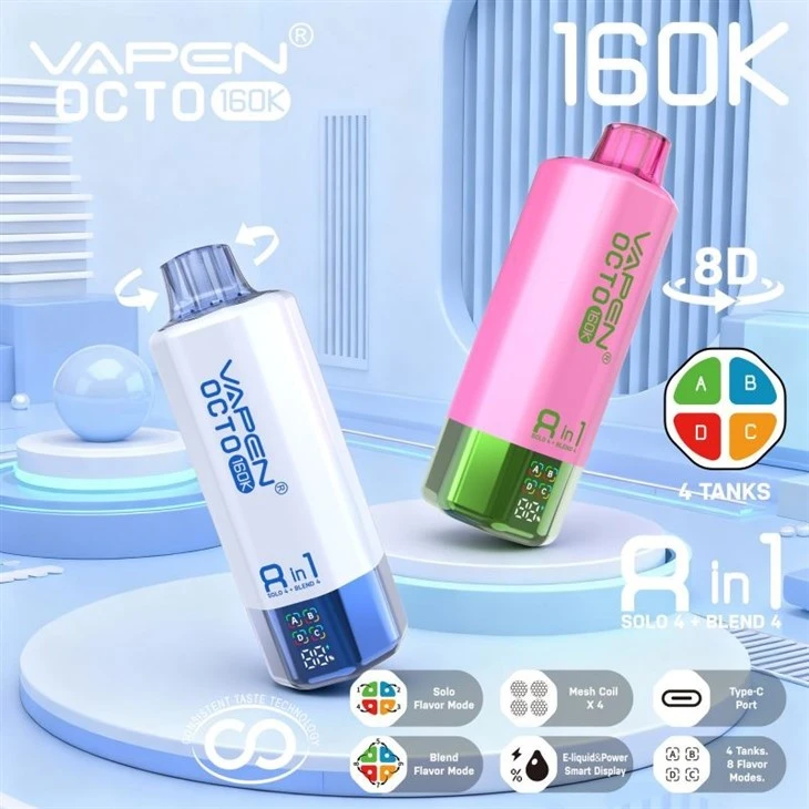 Vapen Octo 8in1 160K Puffs