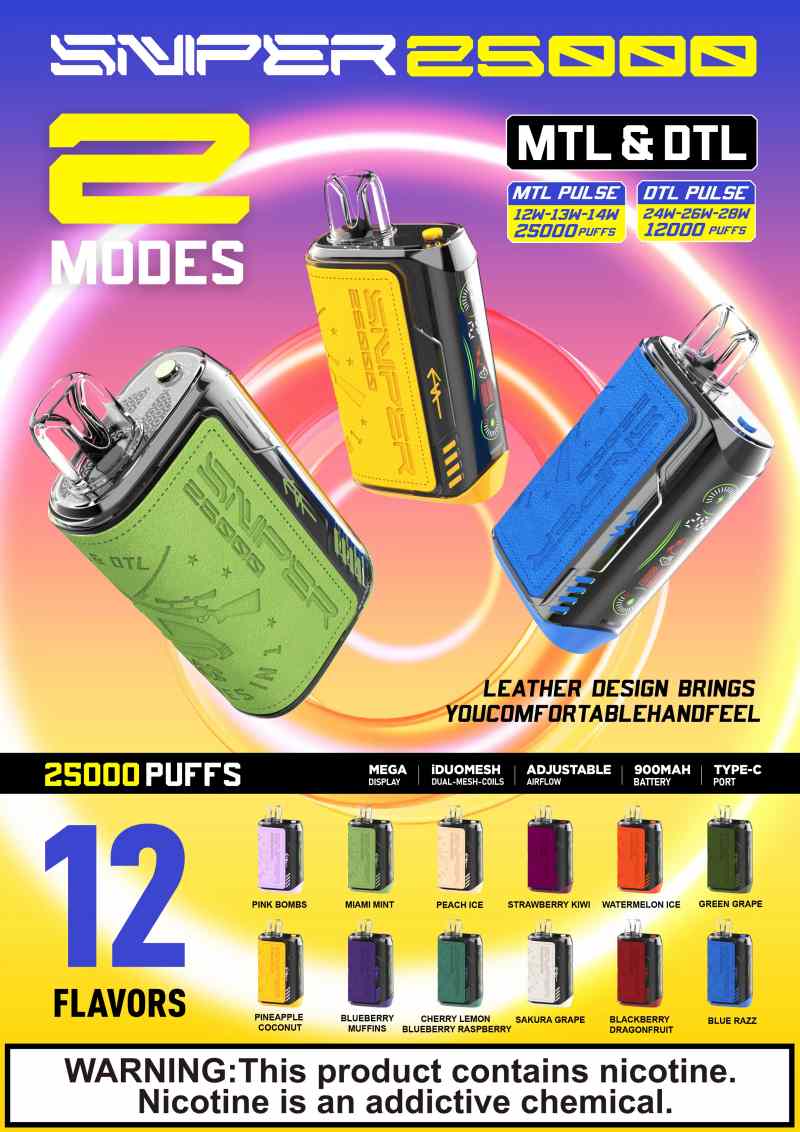 Vapmod Sniper 25000