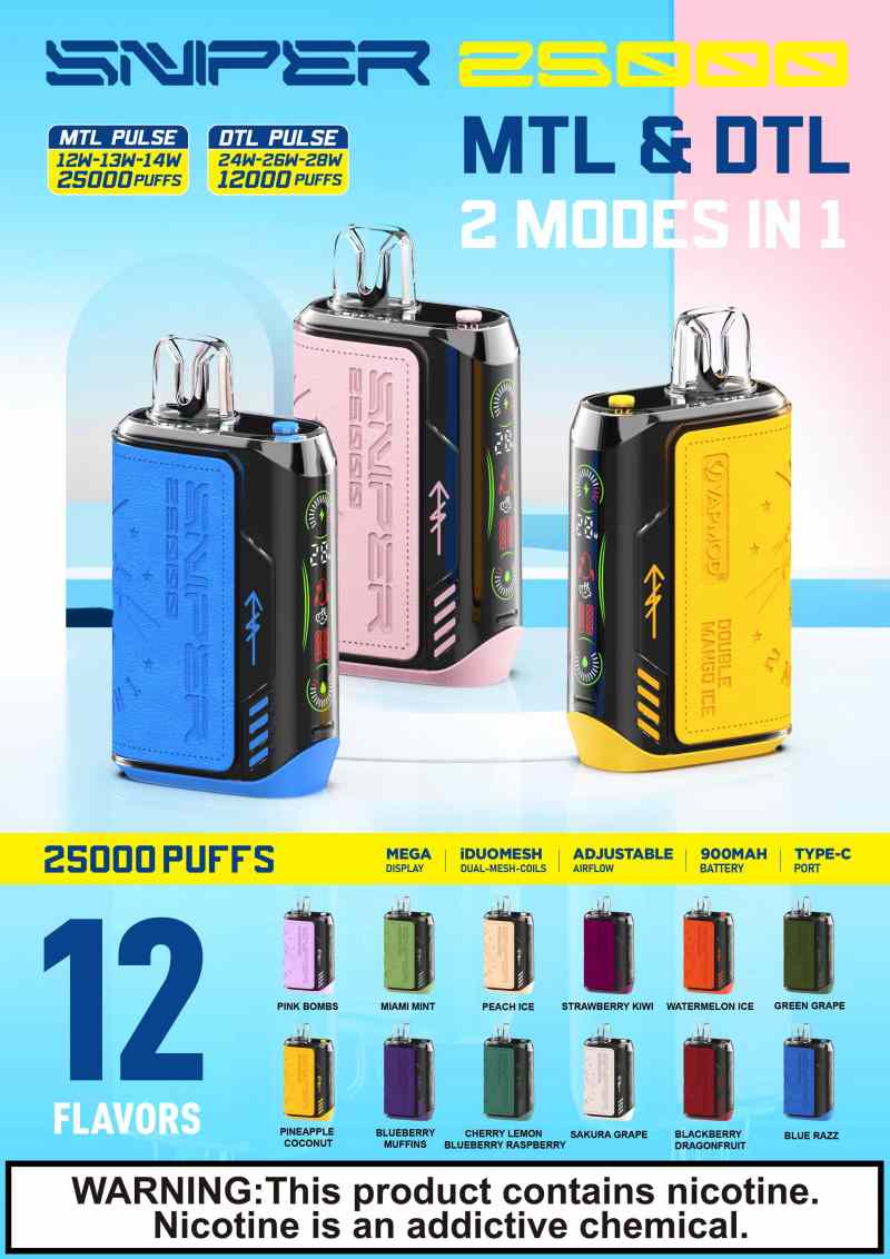 Vapmod Sniper 25000