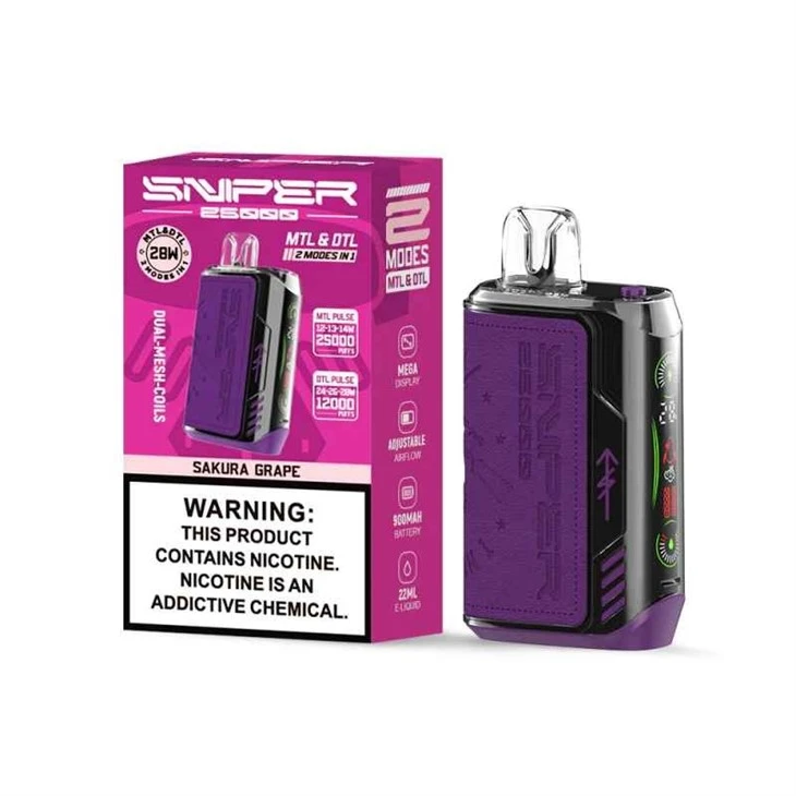 Vapmod Sniper 25000 Puffs