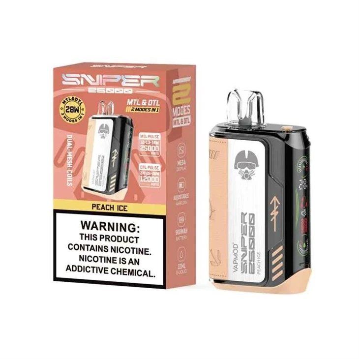 Vapmod Sniper 25000 Puffs