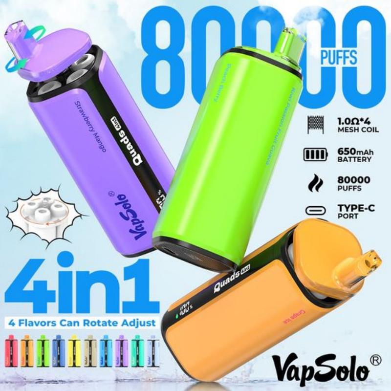 Vapsolo Quads 80000