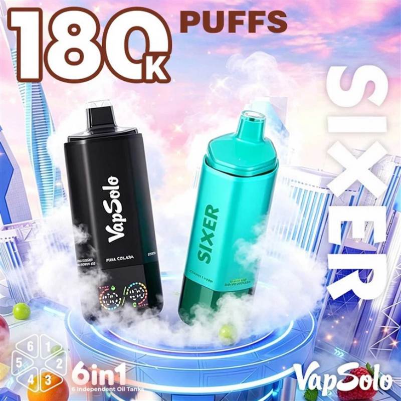 Vapsolo Sixer 180K Puffs