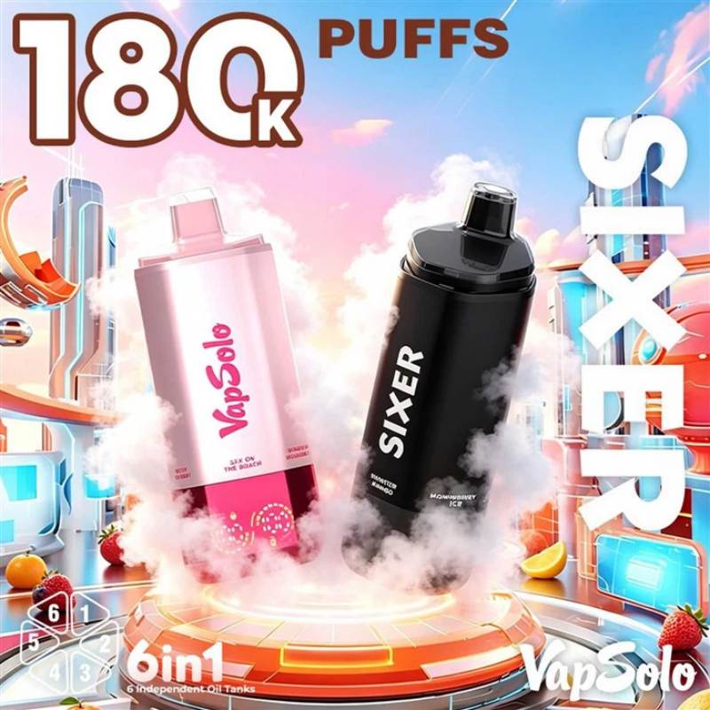 Vapsolo Sixer 180K Puffs