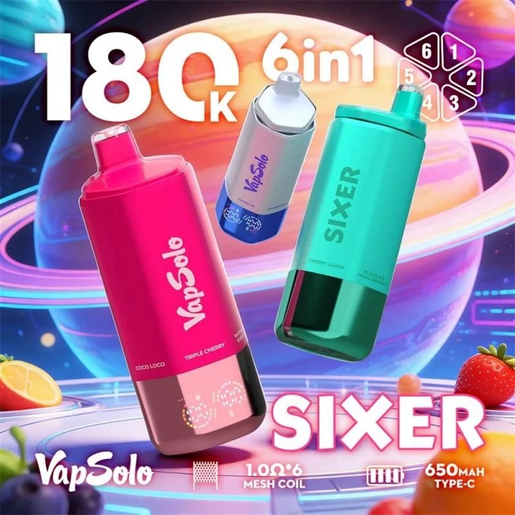 Vapsolo Sixer 180K Puffs