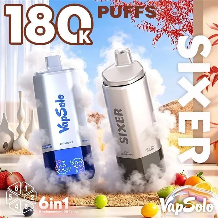 Vapsolo Sixer 180K Puffs